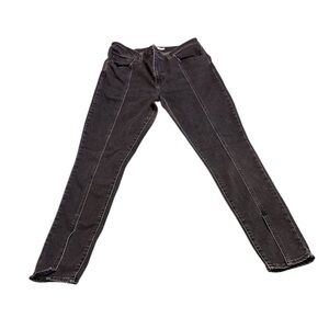 Levi’s Black Denim 721 High Rise Skinny 32x30